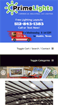 Mobile Screenshot of primelights.com